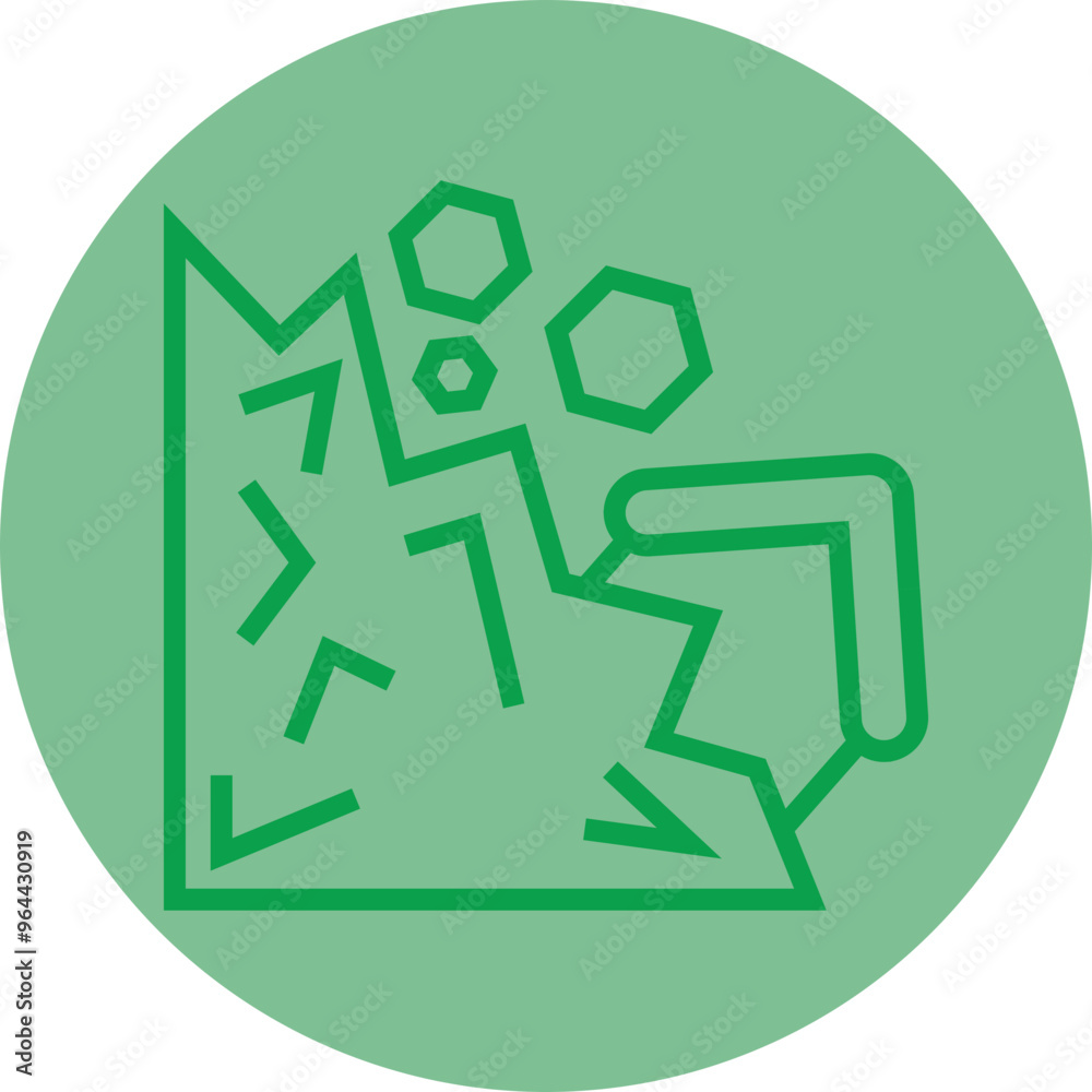 Landslide Icon Design Landslide Icon Design