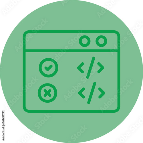 Correction Icon Design