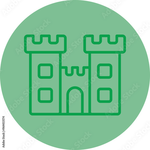 Castle Icon Design