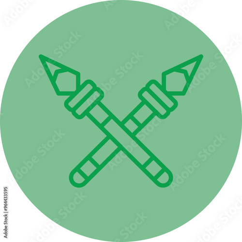 Spear Icon Design