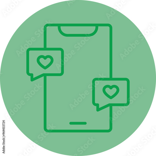 Free Download Love Chat Icon Design - GFXLoad