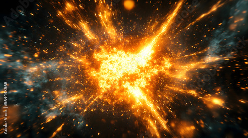 Blazing Starburst: Cosmic Energy