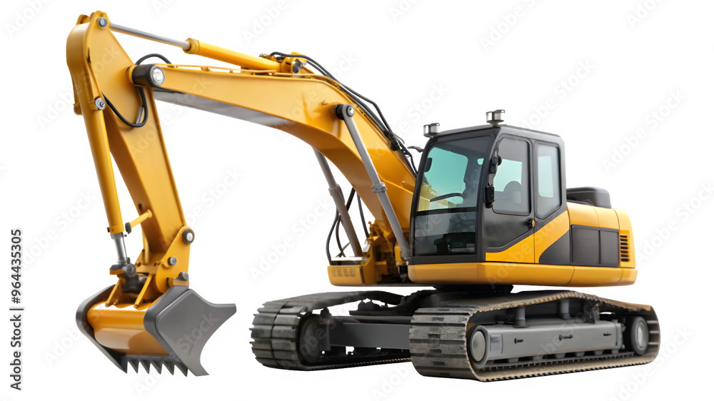 excavator on a white background png excavator on a white background png
