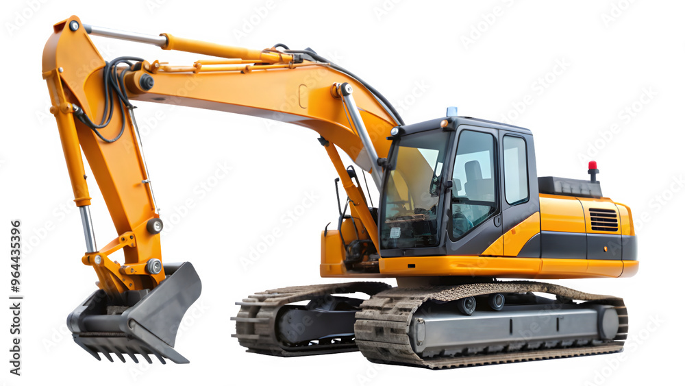 excavator on a white background png excavator on a white background png