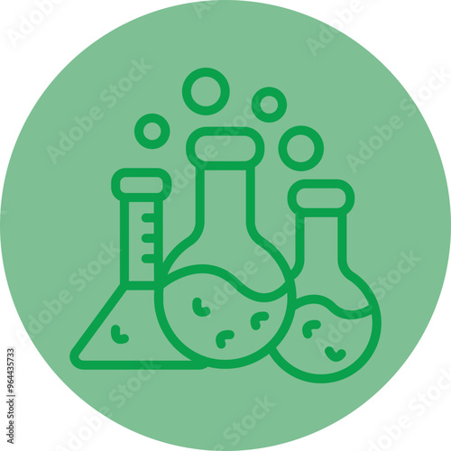 Flasks Icon Design