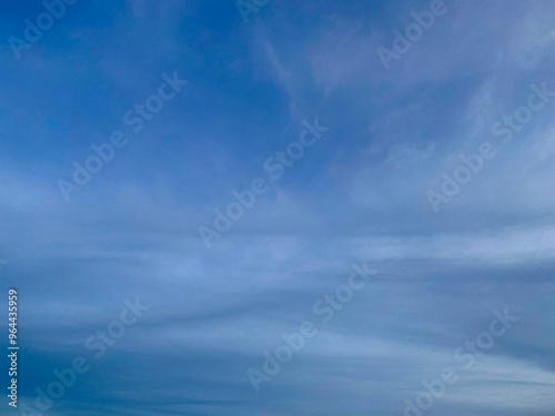 blue sky with clouds