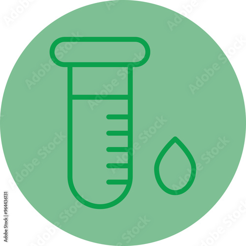 Blood Test Vector Icon Design