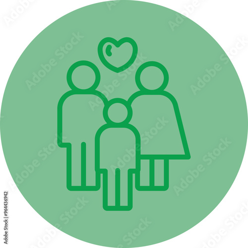 Family Vector Icon Design
