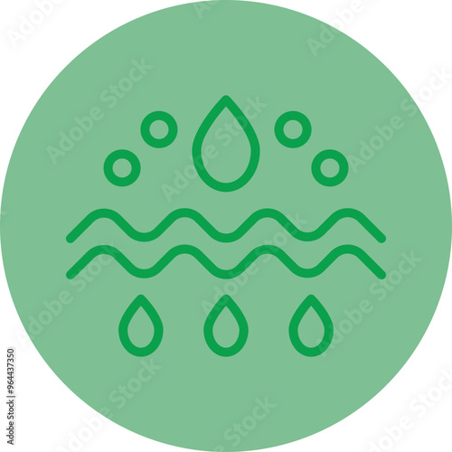Moisturizing Vector Icon Design