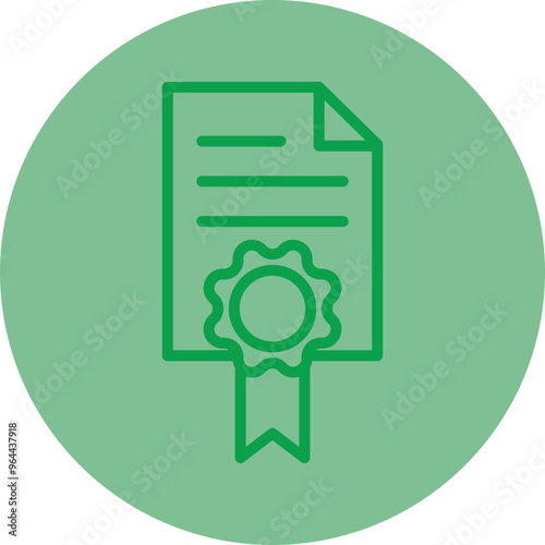 Licence Vector Icon Design