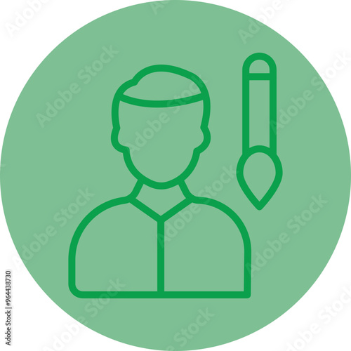 Artist Vector Icon Design