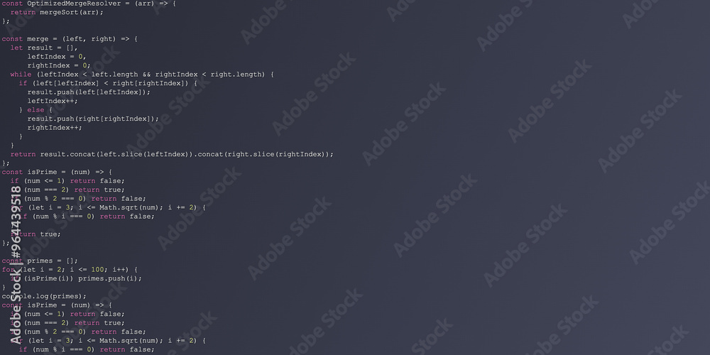 IDE Code Window: Example of Random Programmer's Code IDE Code Window: Example of Random Programmer's Code