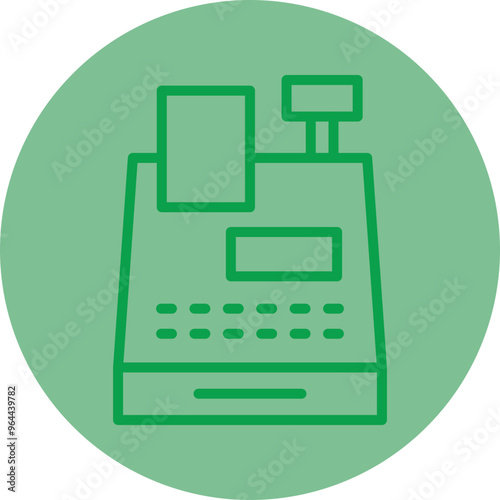 Cash Register Icon Design