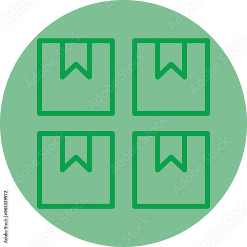 Boxes Icon Design
