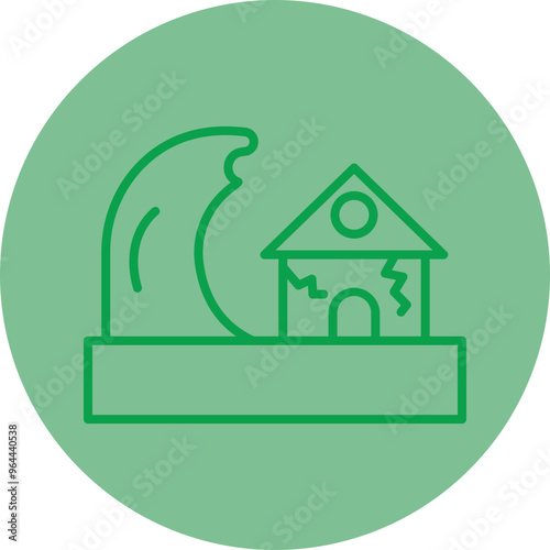 Tsunami Icon Design