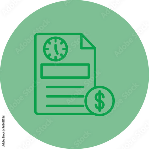 Deadline Icon Design