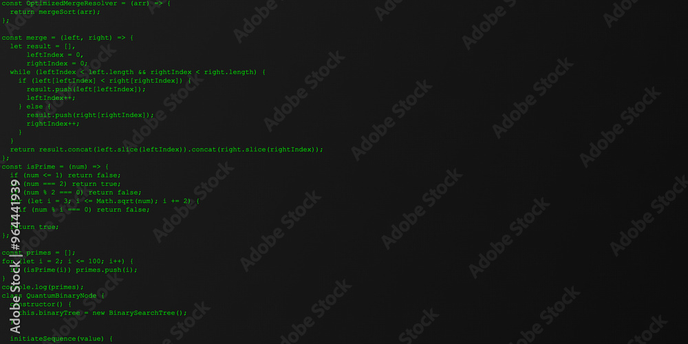 Random Code Displayed in Integrated Development Environment Random Code Displayed in Integrated Development Environment