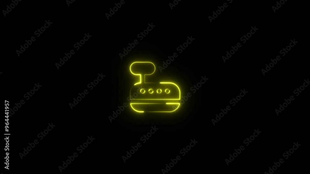 MUSIC neon icon with line design isolated on white background. Motion graphic. MUSIC neon icon with line design isolated on white background. Motion graphic.