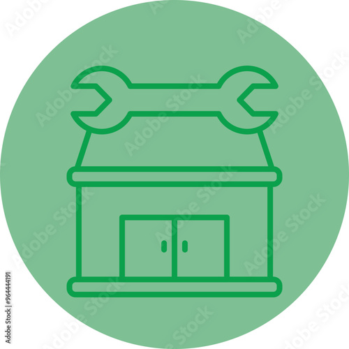 Workshop Vector Icon Design