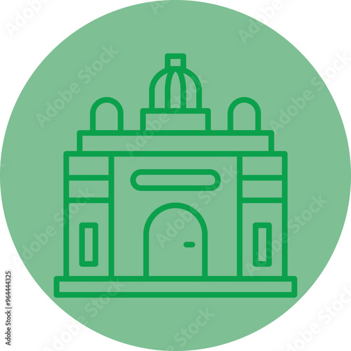 Palace Vector Icon Design