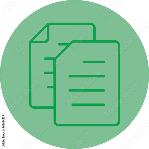 File Copy Vector Icon Design