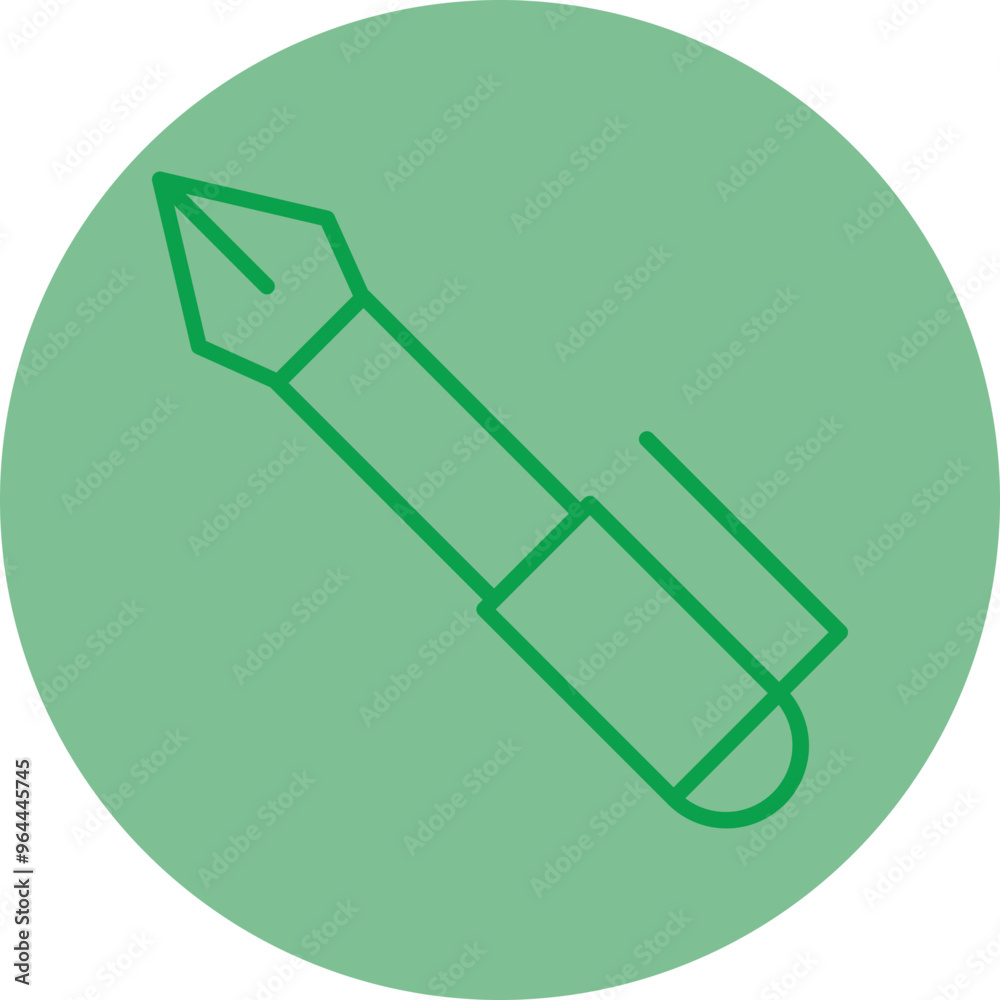 Fountain Pen Vector Icon Design Fountain Pen Vector Icon Design