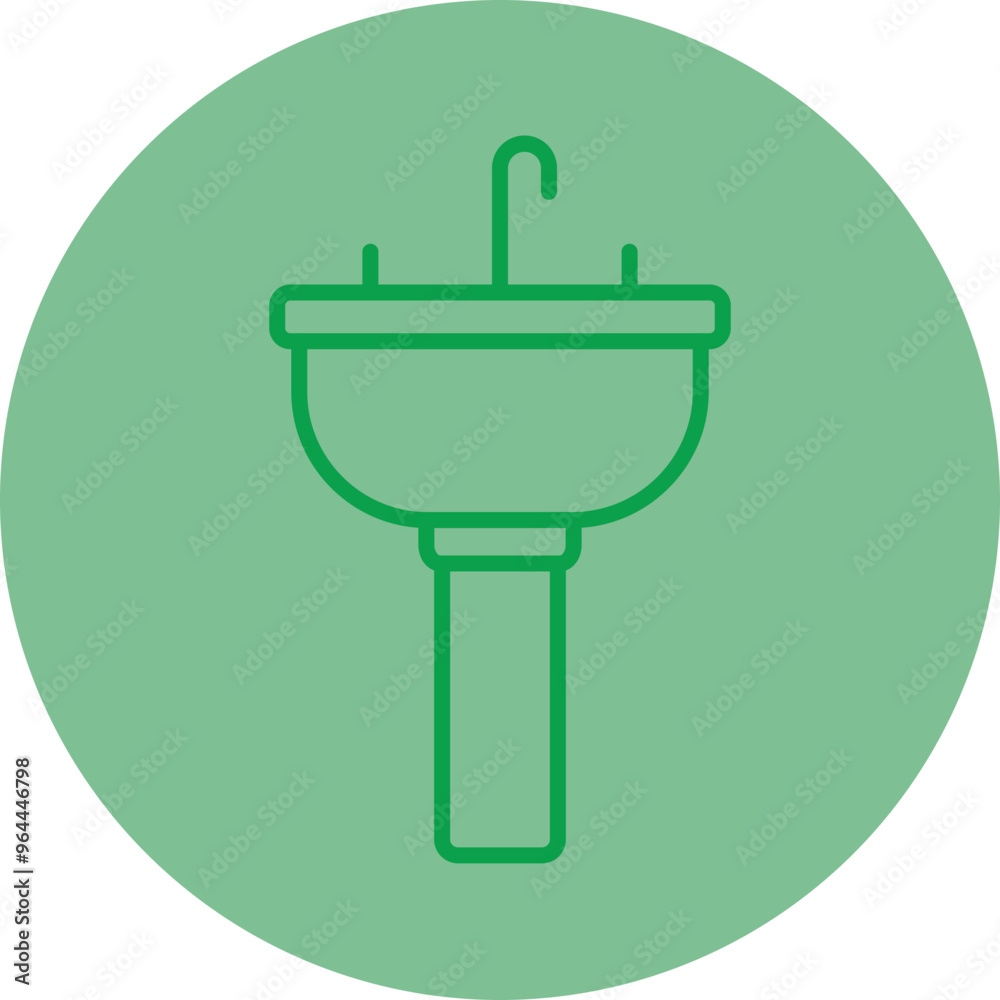 Sink Vector Icon Design Sink Vector Icon Design