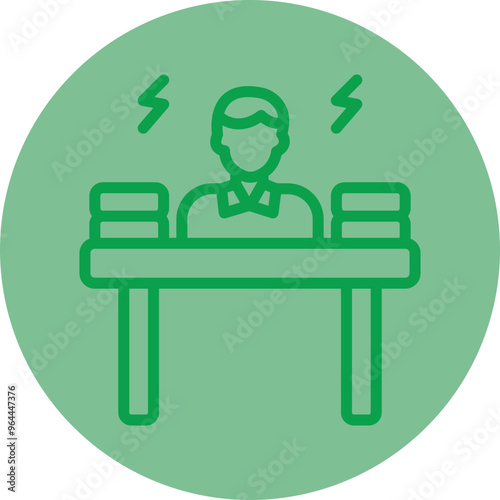 Burden Vector Icon Design