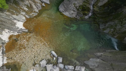 Gorge carved by Torre torrent and Crtosis hydroelectric dam. Tarcento photo