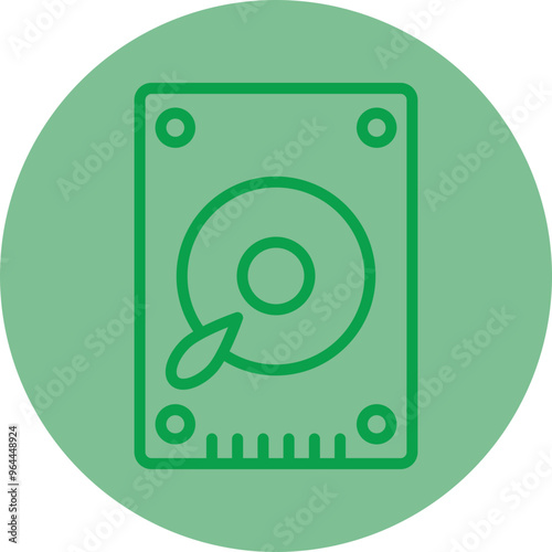 Hdd Vector Icon Design