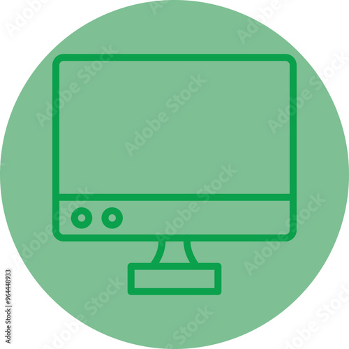 Desktop Vector Icon Design