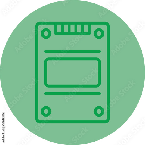 Ssd Vector Icon Design