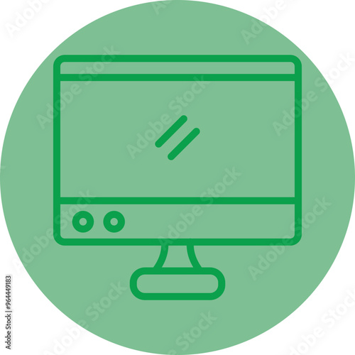 Display Vector Icon Design