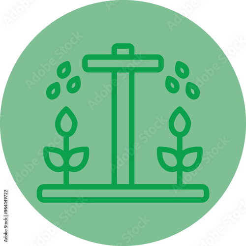 Sprinkler Vector Icon Design