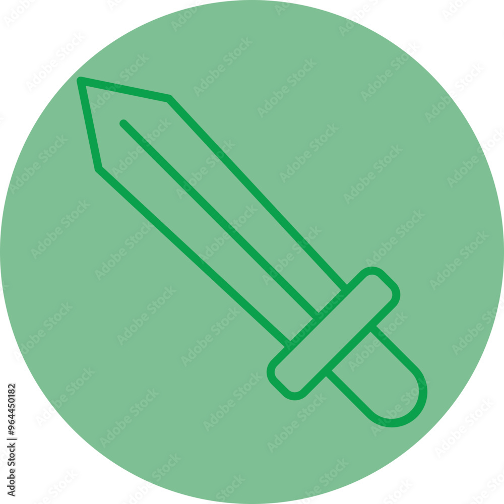 Sword Vector Icon Design