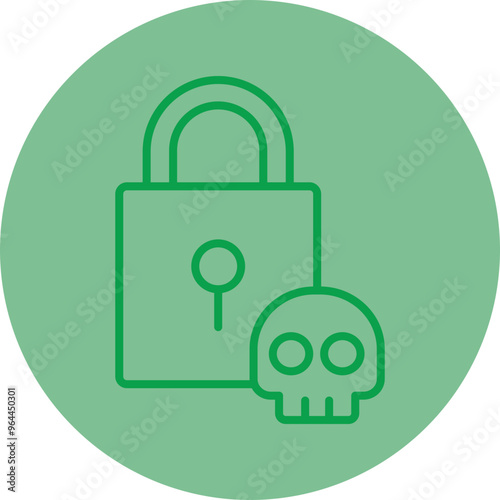 Padlock Vector Icon Design