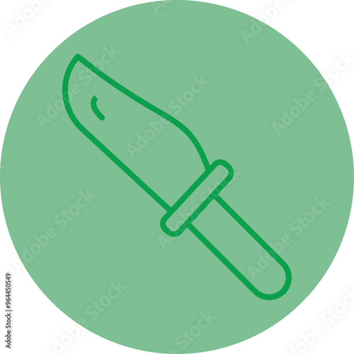 Knife Vector Icon Design