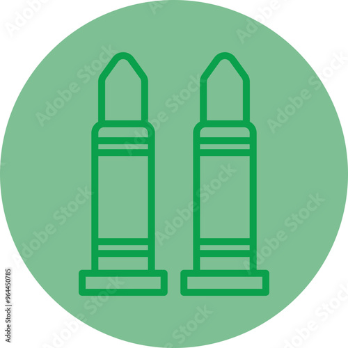 Ammo Vector Icon Design