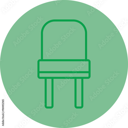 Seat Vector Icon Design