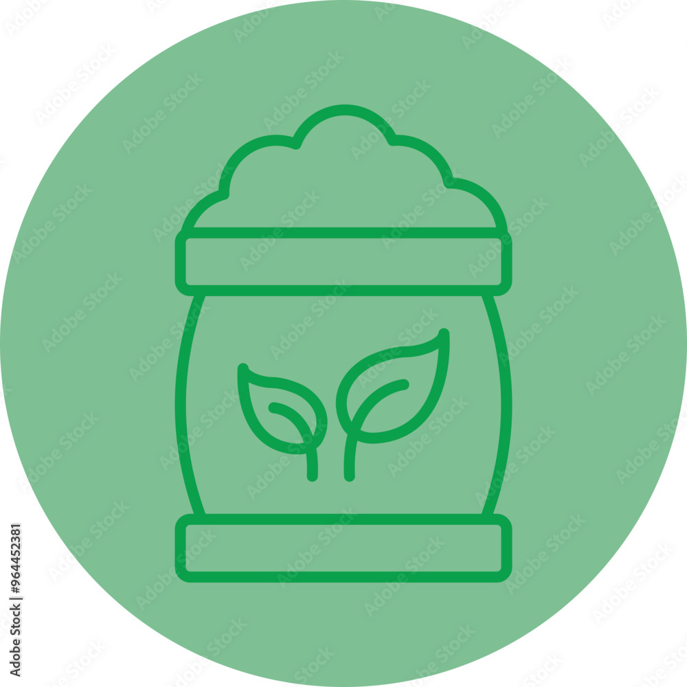 Fertilizer Vector Icon Design Fertilizer Vector Icon Design