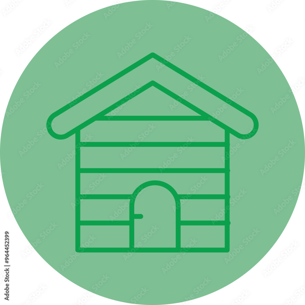 Shed Vector Icon Design Shed Vector Icon Design