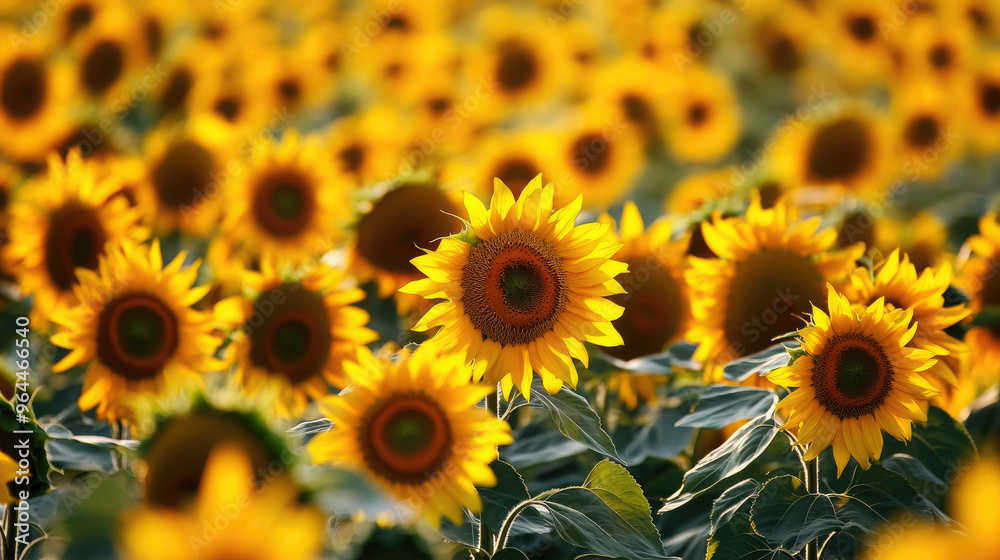 field of yellow sunflowers, autumn landscape, seasonal background, harvest, agriculture, flowers, fall, plants, nature, september, october, horizontal illustration, seeds, bloom, petals, growth field of yellow sunflowers, autumn landscape, seasonal background, harvest, agriculture, flowers, fall, plants, nature, september, october, horizontal illustration, seeds, bloom, petals, growth