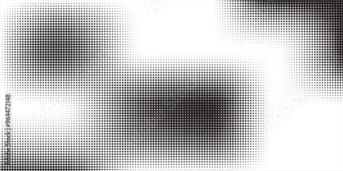 Halftone twisted grunge pattern design