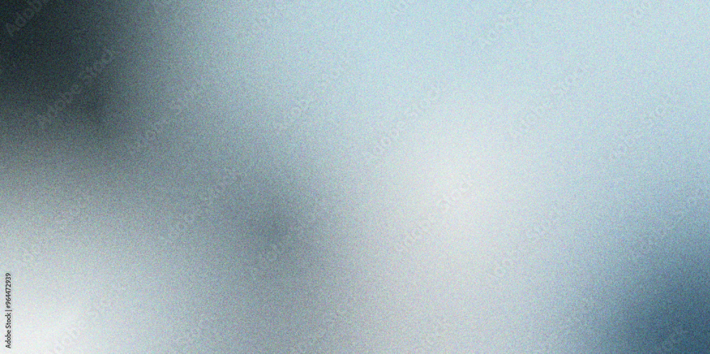 Obraz premium Grungy light gray and silver grainy gradient background with grainy noise abstract banner design. Abstract reflective shiny gray & white foil gradient blurred shine. Colorful blurry gradient abstract 