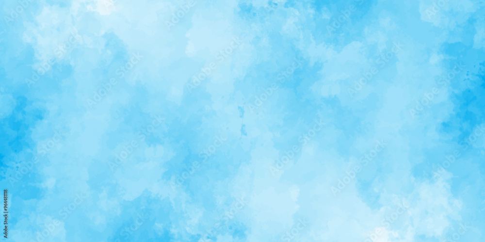 Abstract soft sky blue watercolor sky and clouds. grunge tint light blue watercolor background. Hand painted light blue background with watercolor. Abstract soft sky blue watercolor sky and clouds. grunge tint light blue watercolor background. Hand painted light blue background with watercolor.