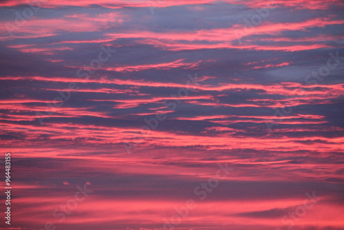 Himmel beim Sonnenuntergang 