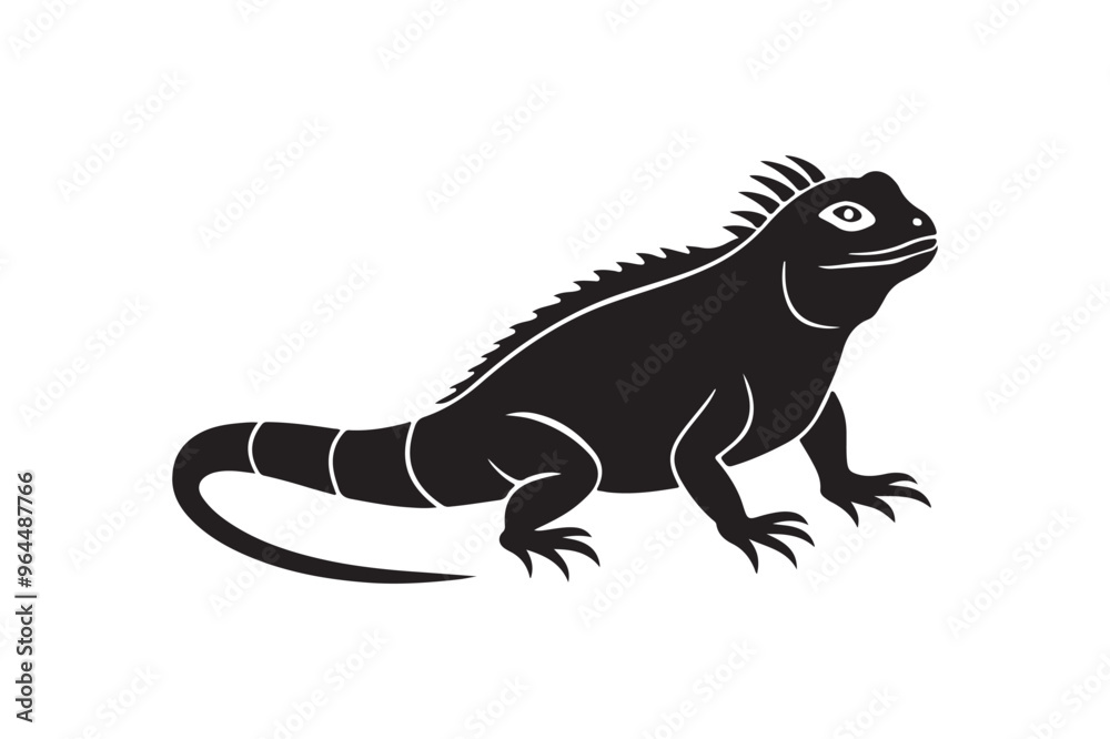 Iguana silhouette vector illustration, Iguana silhouette vector, Iguana silhouette PNG Iguana silhouette vector illustration, Iguana silhouette vector, Iguana silhouette PNG