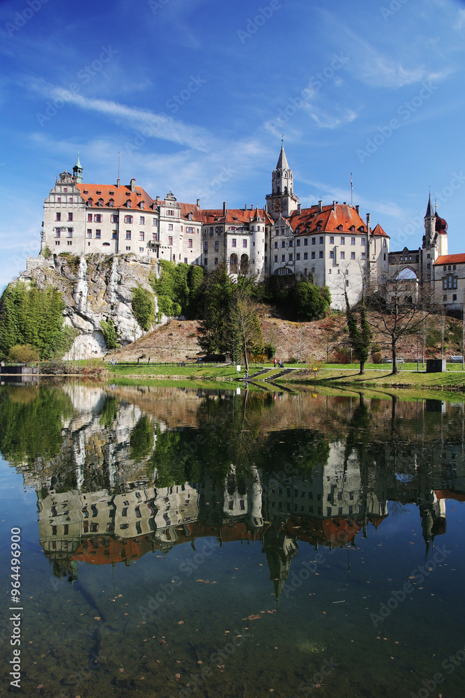 Panorama of Sigmaringen castle, Baden Wuerttemberg, Germany Panorama of Sigmaringen castle, Baden Wuerttemberg, Germany