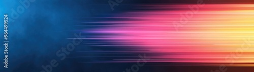 Abstract motion blur background with vibrant gradient colors transitioning from blue to orange and pink hues, ideal for dynamic graphic designs.