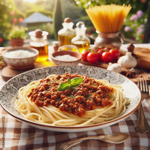 Pasta Bolognese photo